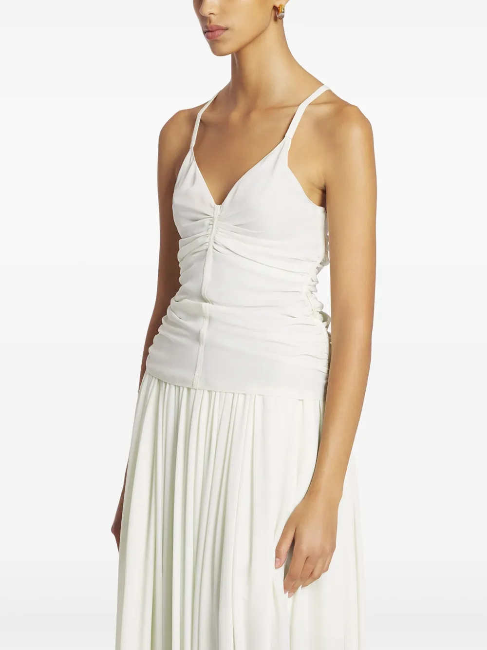 Lanvin Zijden top Wit