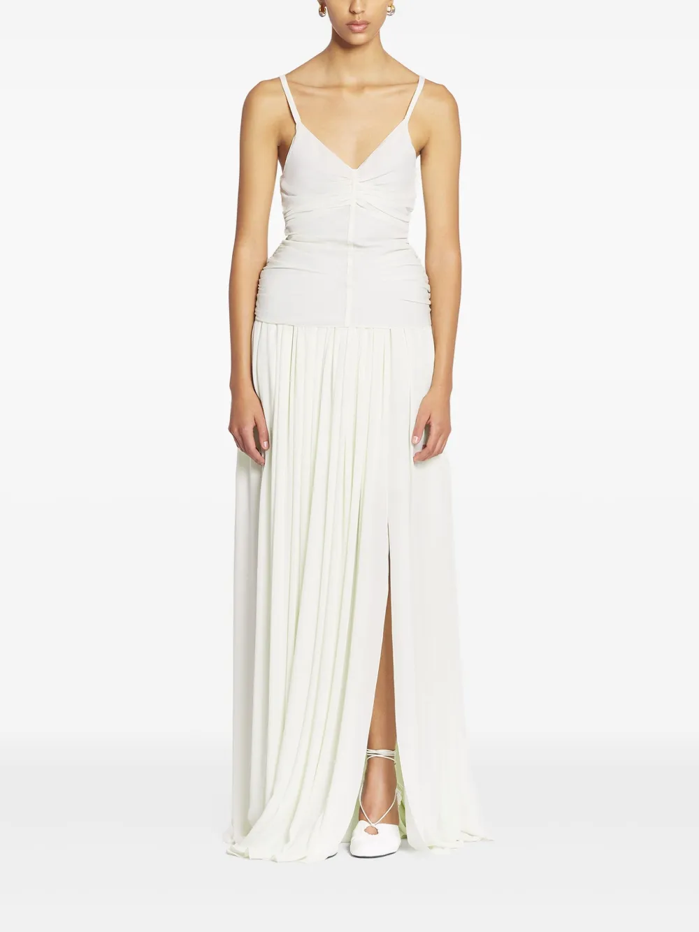 Lanvin Zijden top Wit