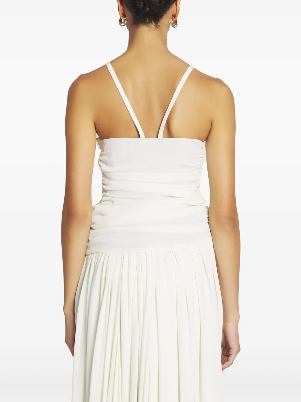 Lanvin Zijden top Wit