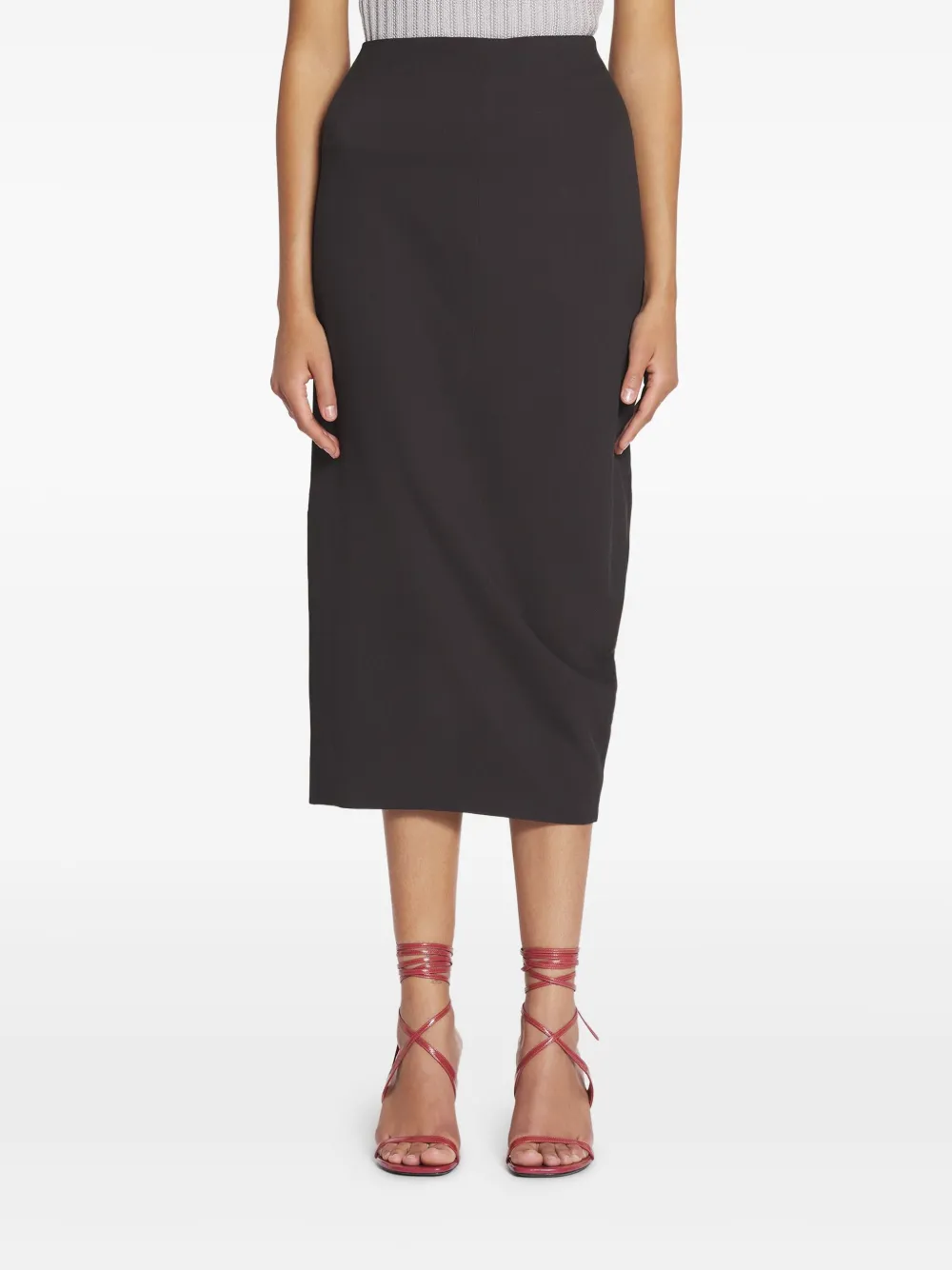 Lanvin Asymmetrische rok Zwart