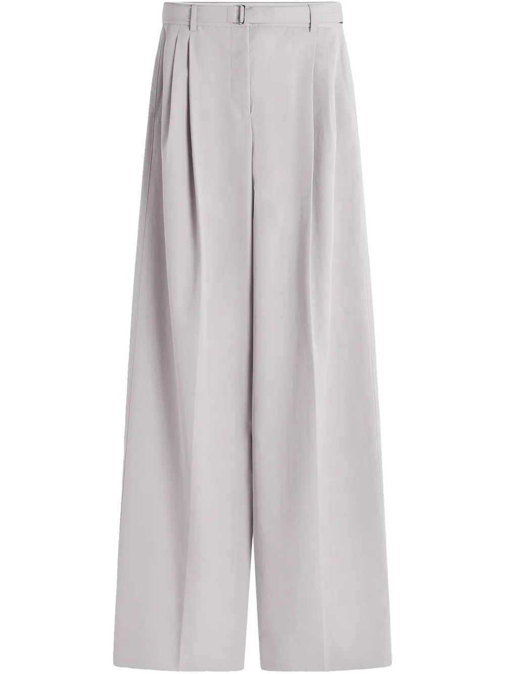 Lanvin Broek met wijde pijpen Grijs