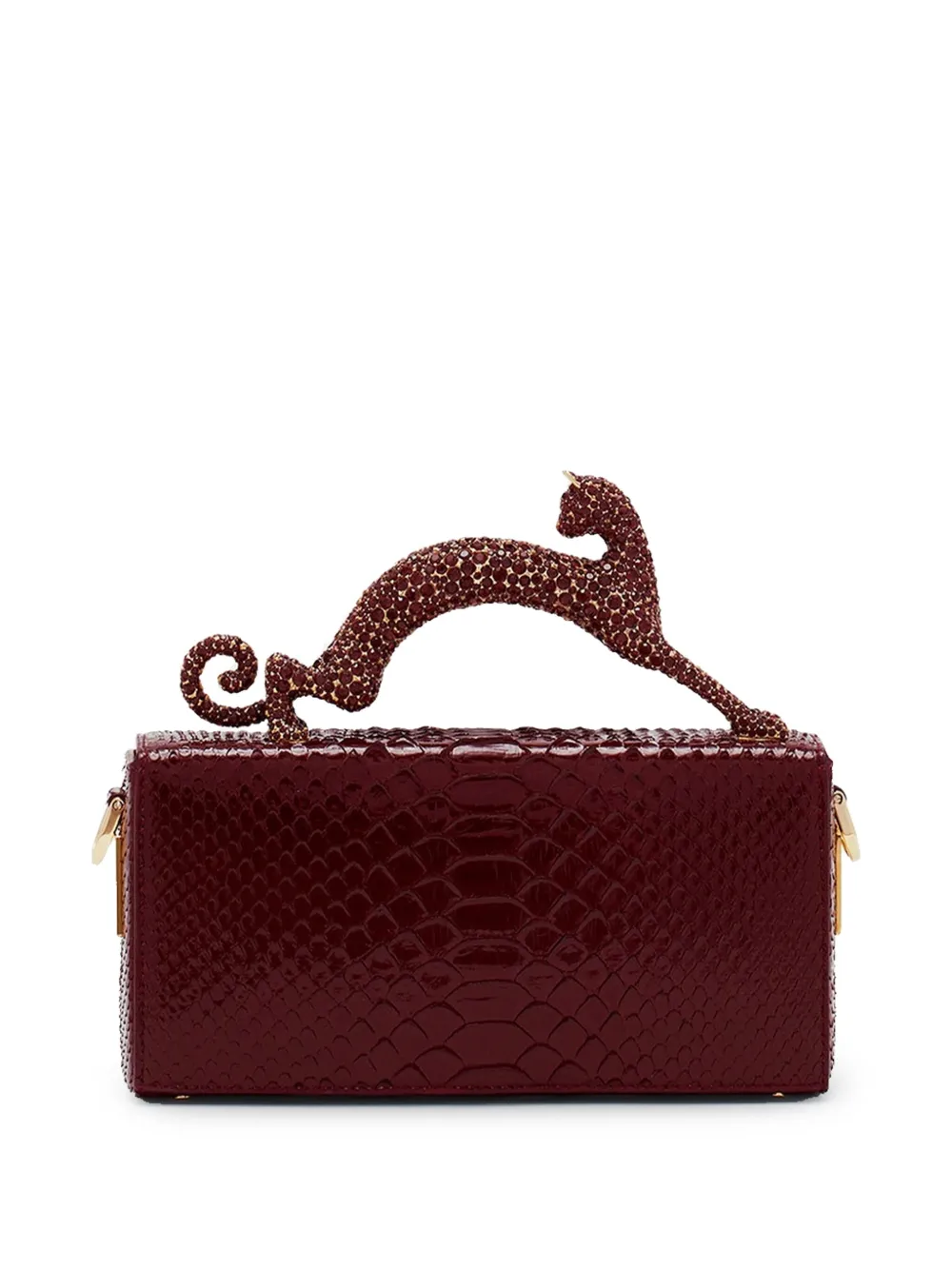 Lanvin Nano Pencil Cat Mini-tasche In Red