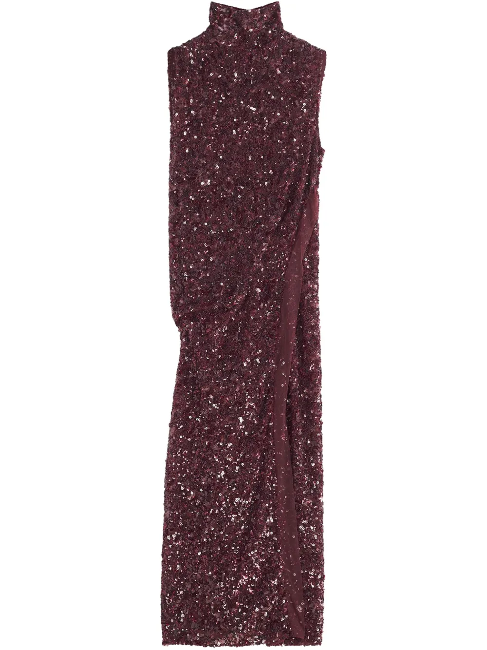 Lanvin Jurk met pailletten Rood