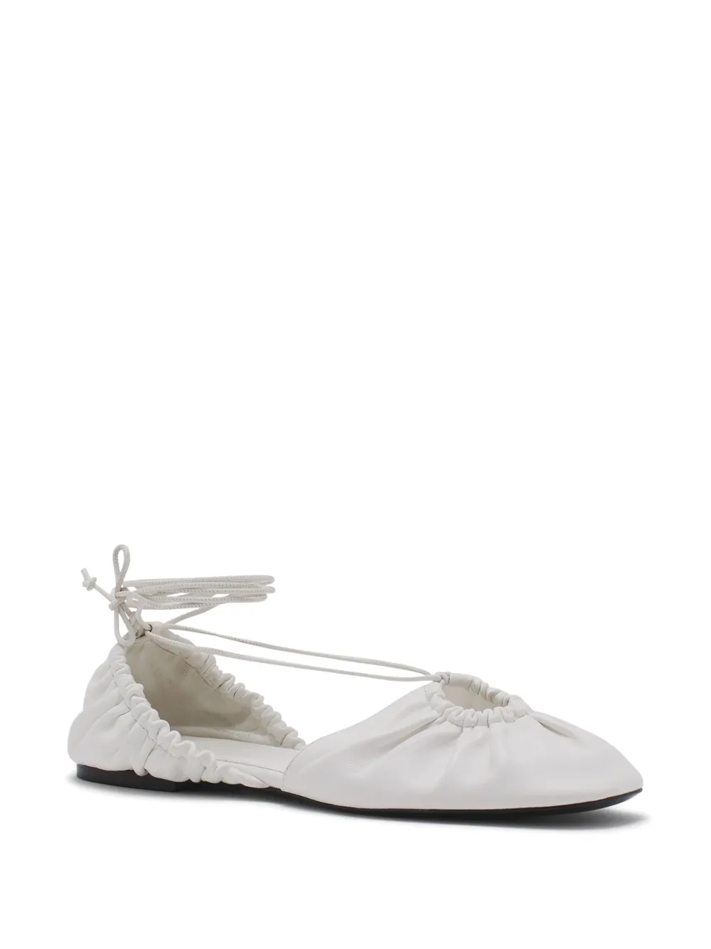 Lanvin Leren ballerina's - Wit