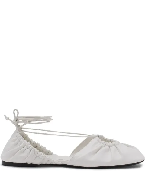 Lanvin leather ballerina shoes