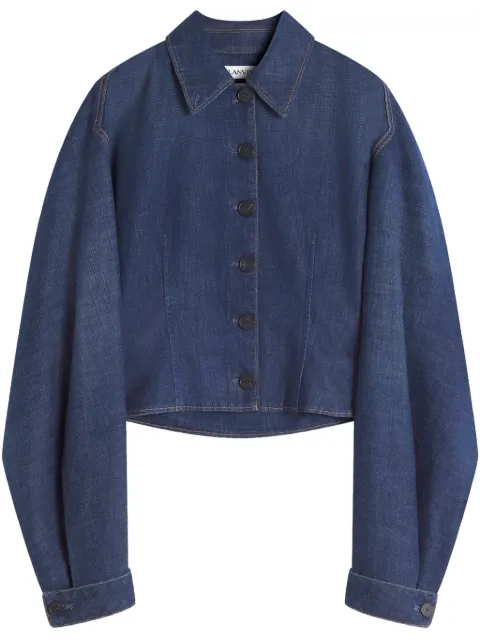 Lanvin chamarra de mezclilla