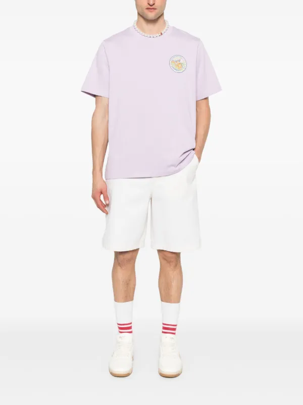 Casablanca The Four Elements T-shirt | Purple | FARFETCH GE