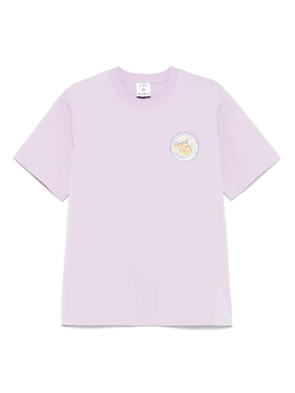 【関税込み】Casablanca パープル 'The Four Elements' Tシャツ 29050838_58555861_600.jpg