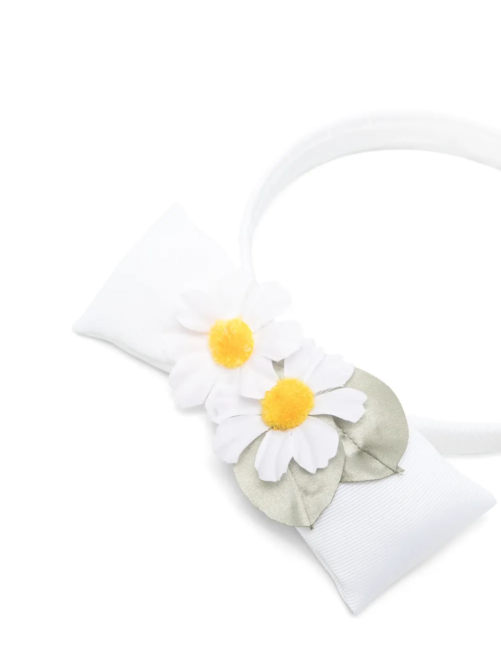 Monnalisa Daisy haarband - Wit