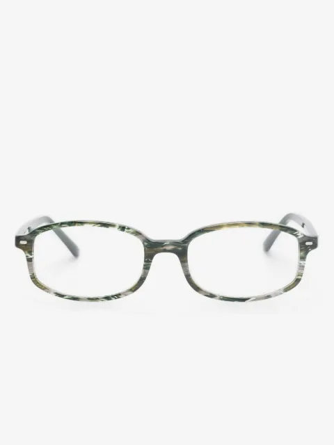 Ray-Ban square-frame glasses