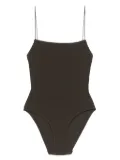 TOTEME smocked swimsuit - Green