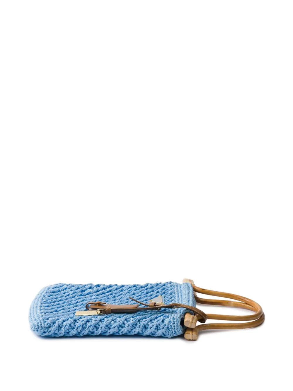 Prada Kleine gehaakte handtas Blauw
