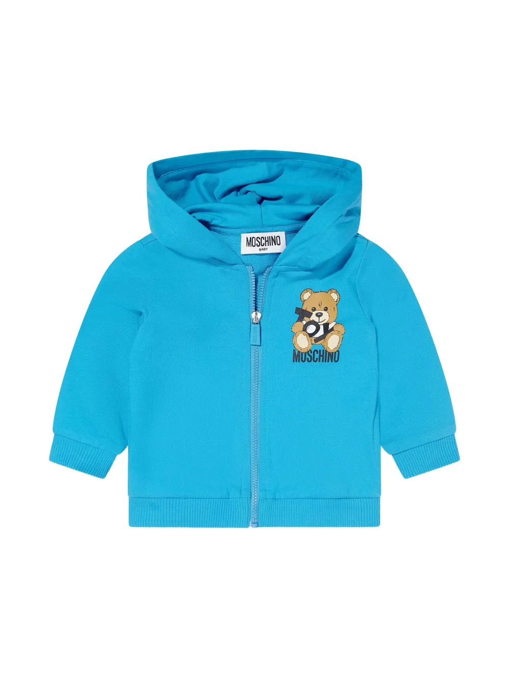 Moschino Kids Trainingspak met teddybeerprint Blauw