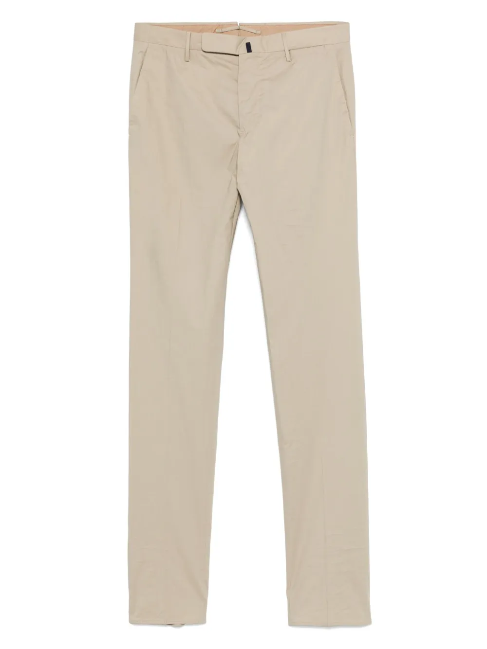 Incotex Chino met toelopende pijpen Beige