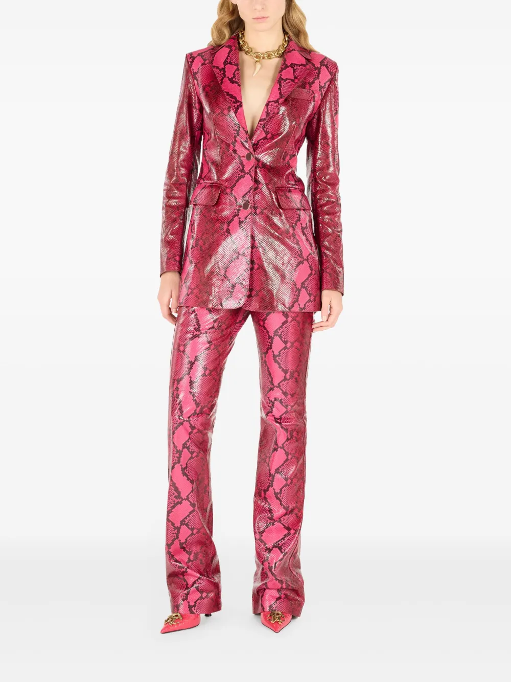 Roberto Cavalli snake-print blazer | Blazers | Image 2
