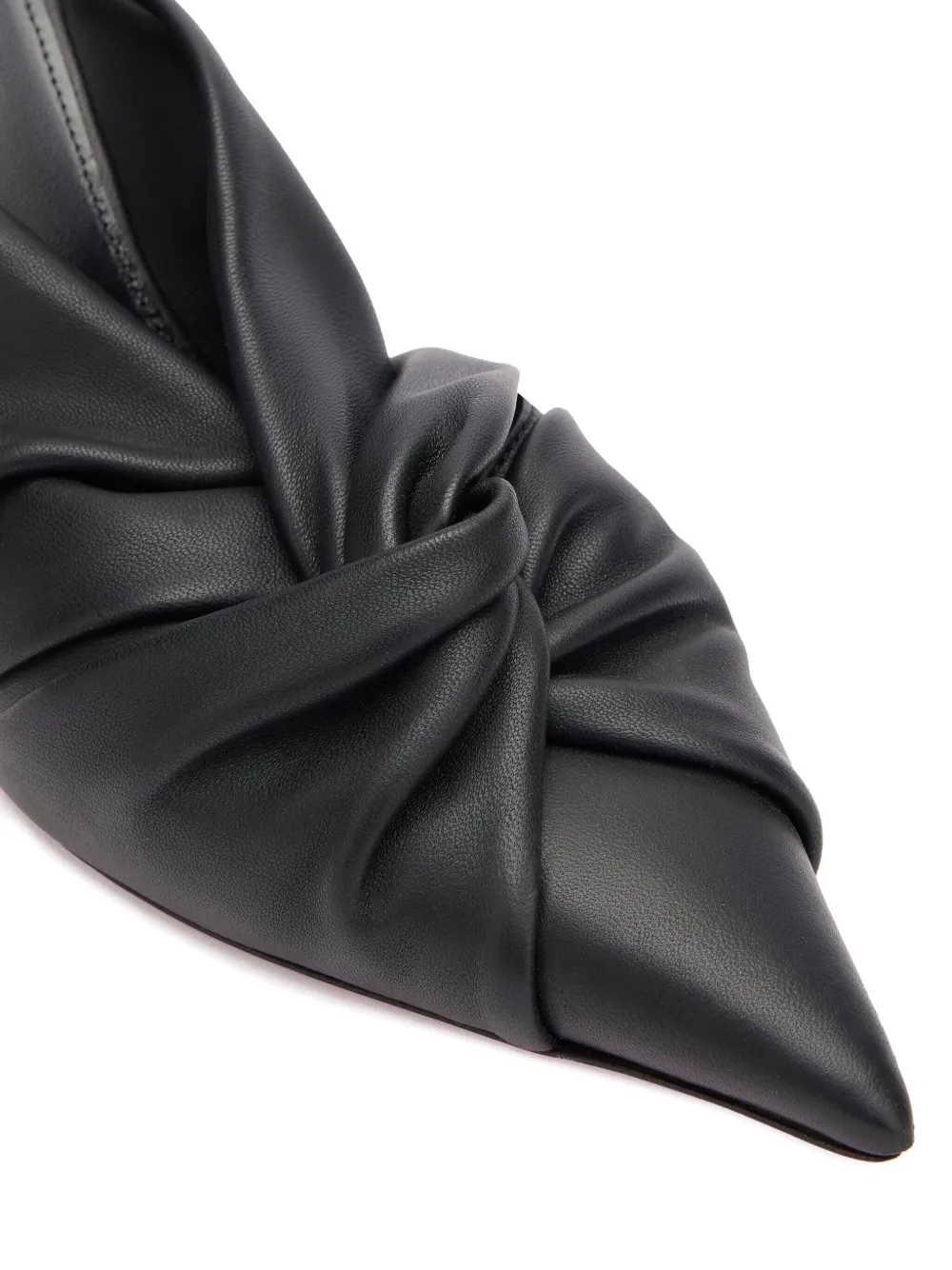 Roberto Cavalli Gedraaide muiltjes Zwart