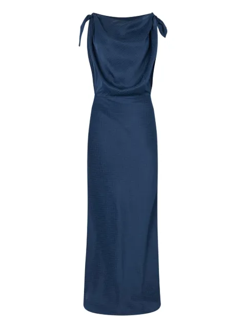 Roberto Cavalli vestido midi de seda