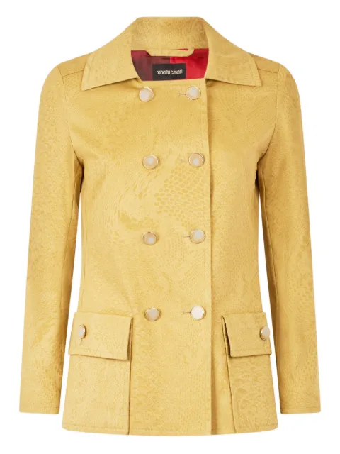 Roberto Cavalli double-breasted fitted jacket