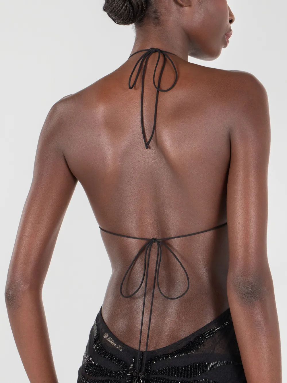 Roberto Cavalli Ray Of Gold mini-jurk Zwart