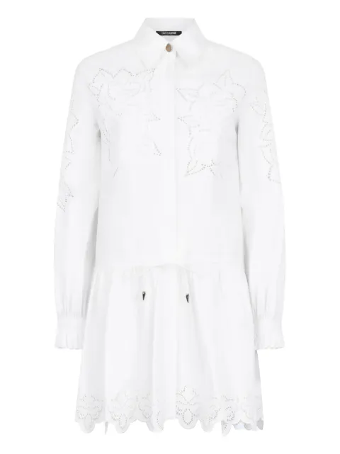 Roberto Cavalli embroidered-detail shirt dress