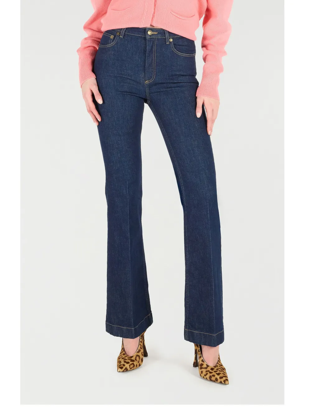 Roberto Cavalli Flared jeans Blauw
