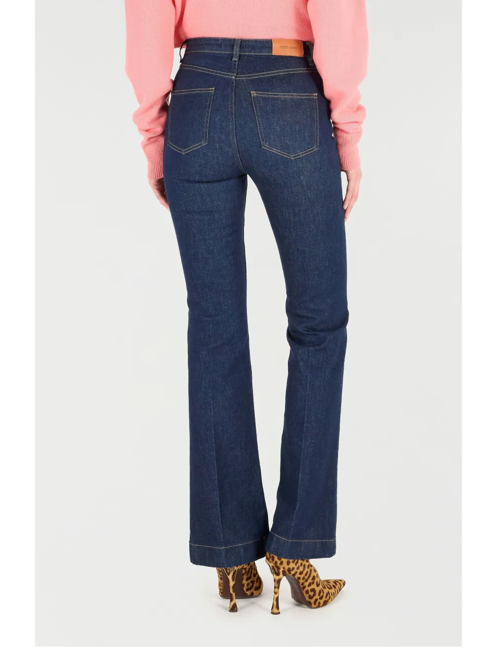 Roberto Cavalli Flared jeans Blauw