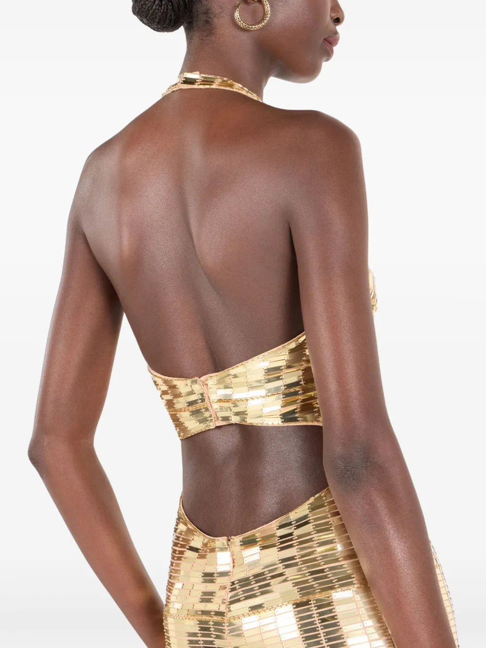 Roberto Cavalli Abito corto con glitter | Image 6