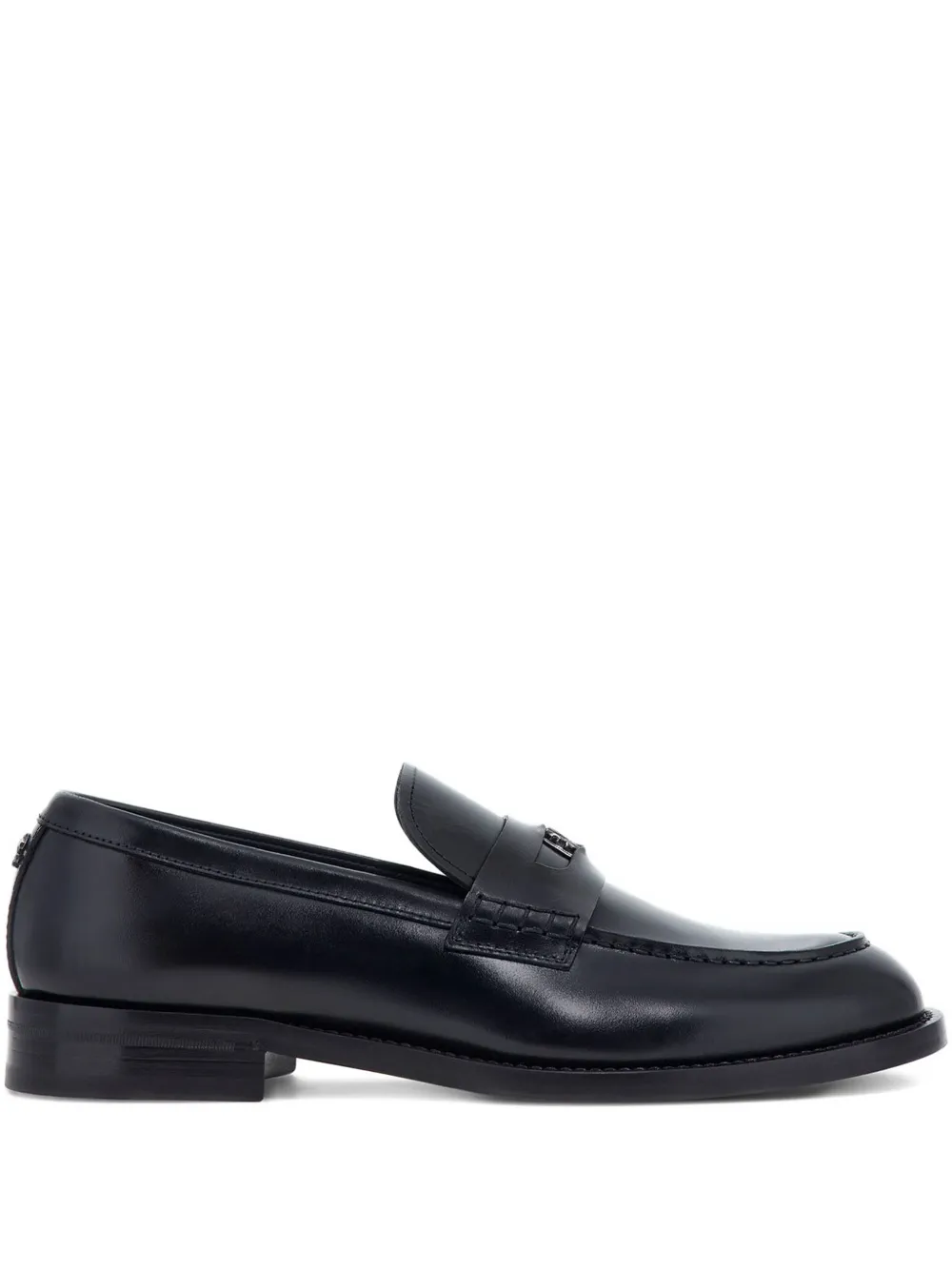 Roberto Cavalli Loafers met logoplakkaat Zwart