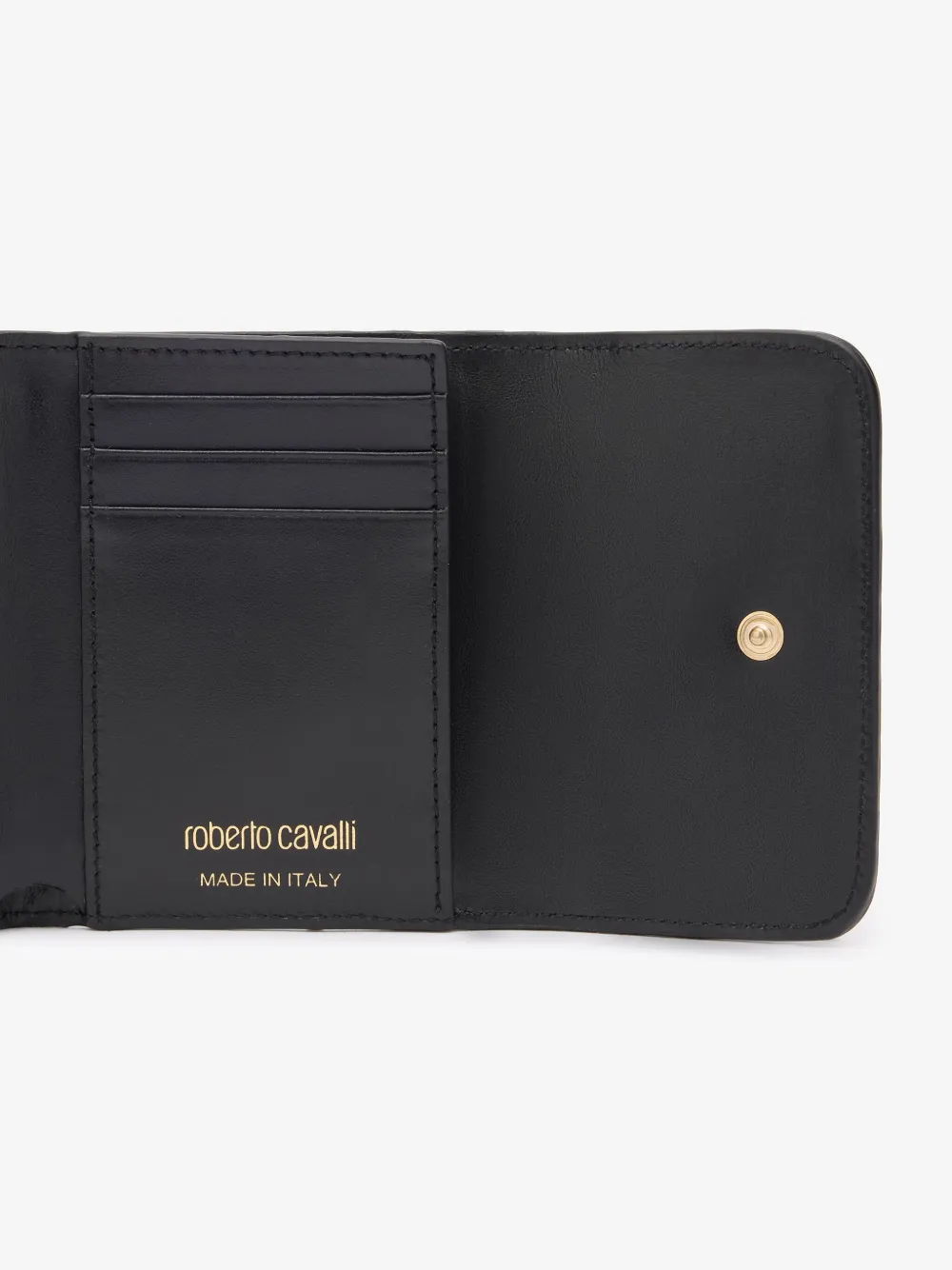 Roberto Cavalli Leren portemonnee Blauw