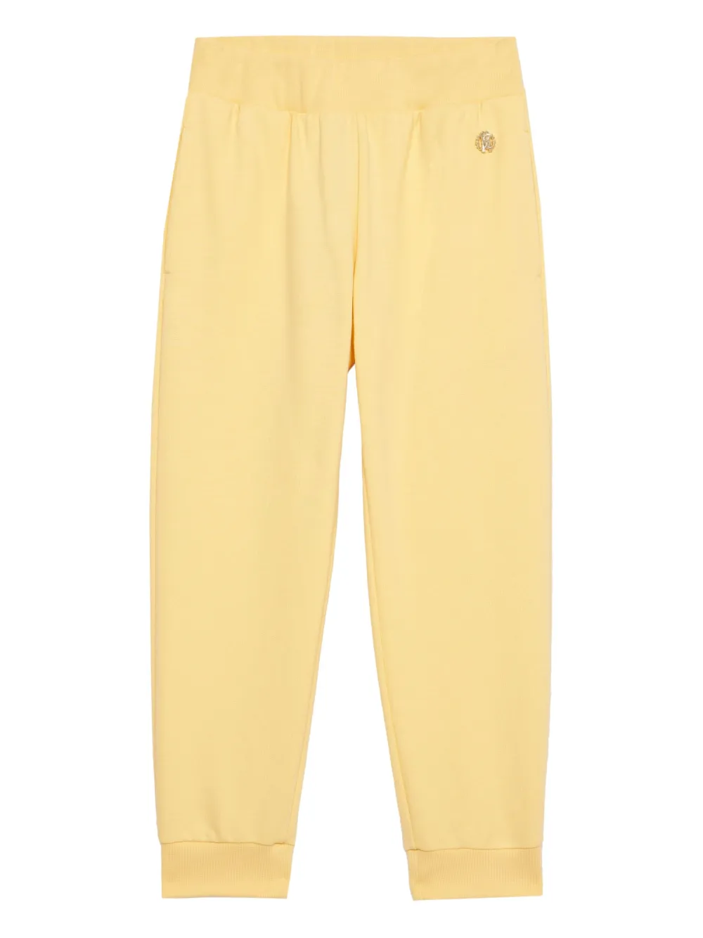 Roberto Cavalli Junior Calça esportiva de jersey | Amarelo | Image 1