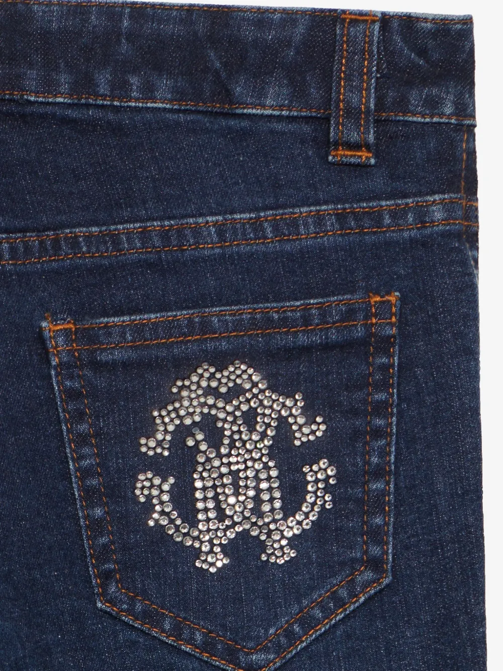 Roberto Cavalli Junior Straight jeans Blauw