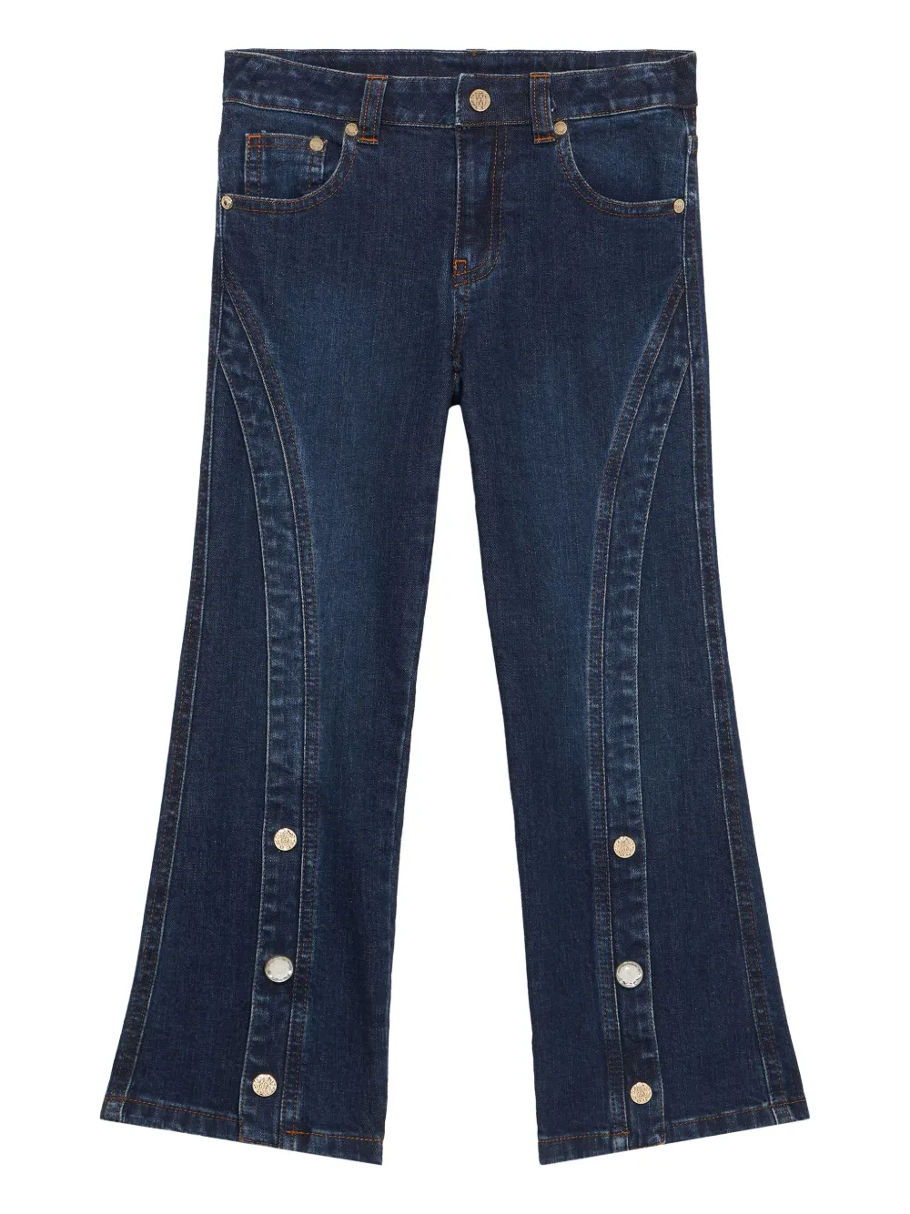 Roberto Cavalli Junior Straight jeans Blauw