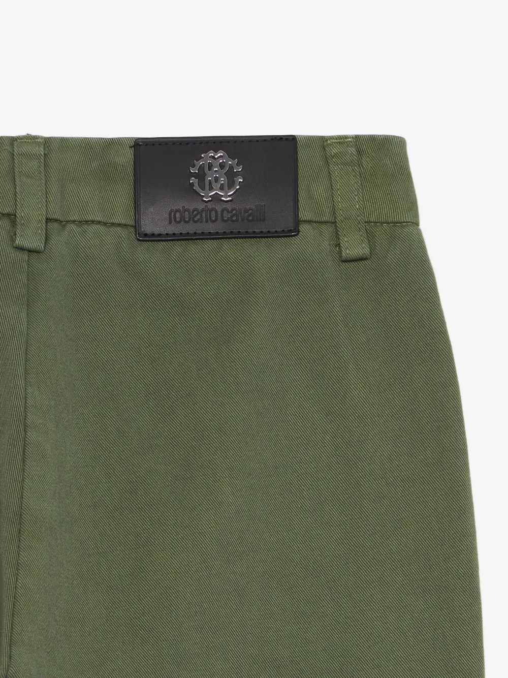 Roberto Cavalli Junior Cargo broek Groen