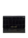 Roberto Cavalli crocodile-embossed wallet - Black