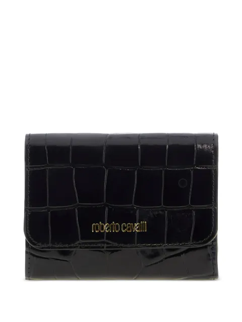 Roberto Cavalli crocodile-embossed wallet