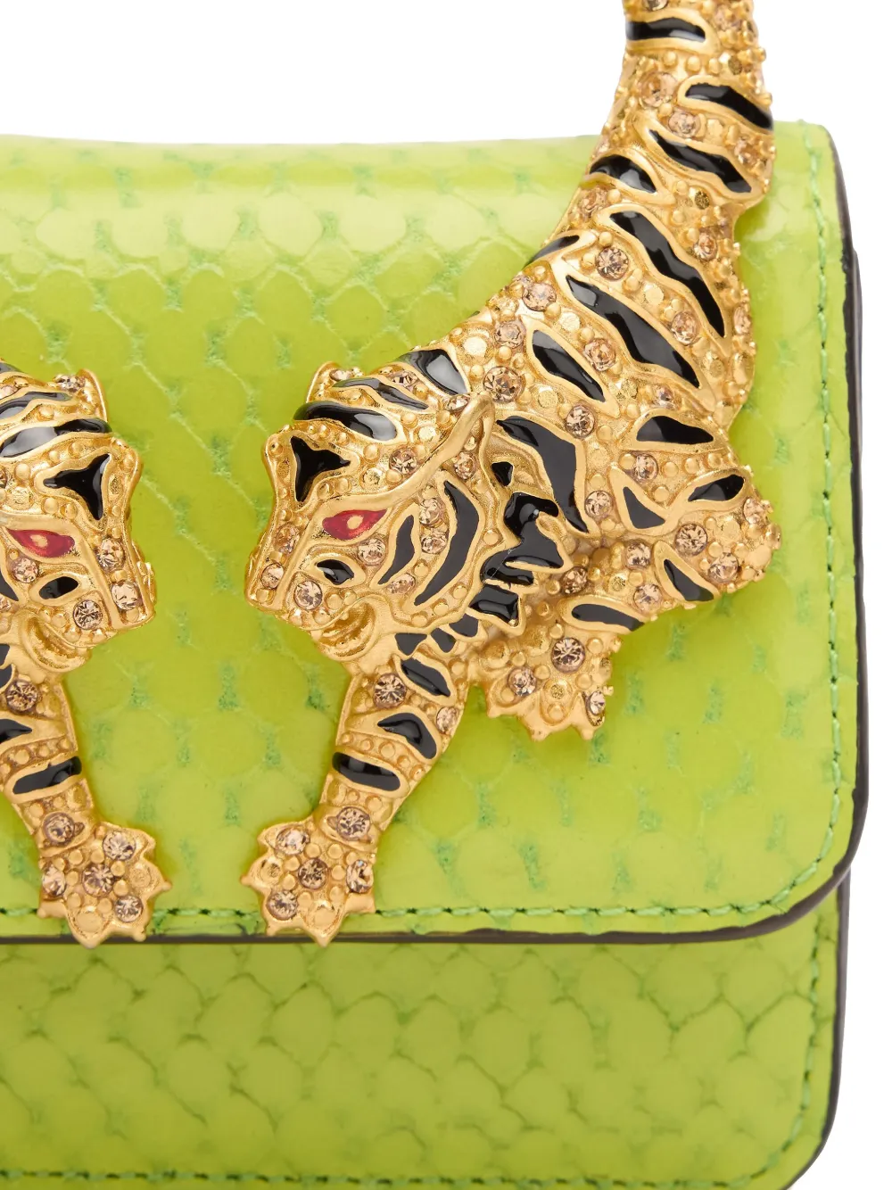 Roberto Cavalli Mini-Tasche mit Zierkette | Image 6