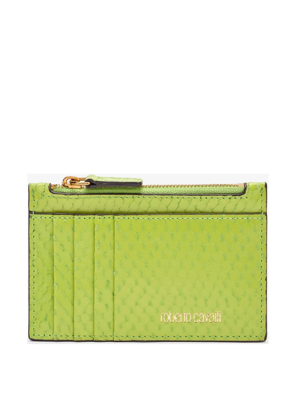 ROBERTO CAVALLI LEATHER CARDHOLDER