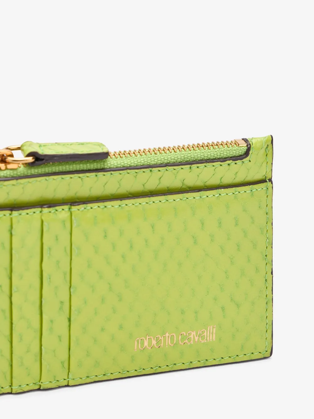 ROBERTO CAVALLI LEATHER CARDHOLDER
