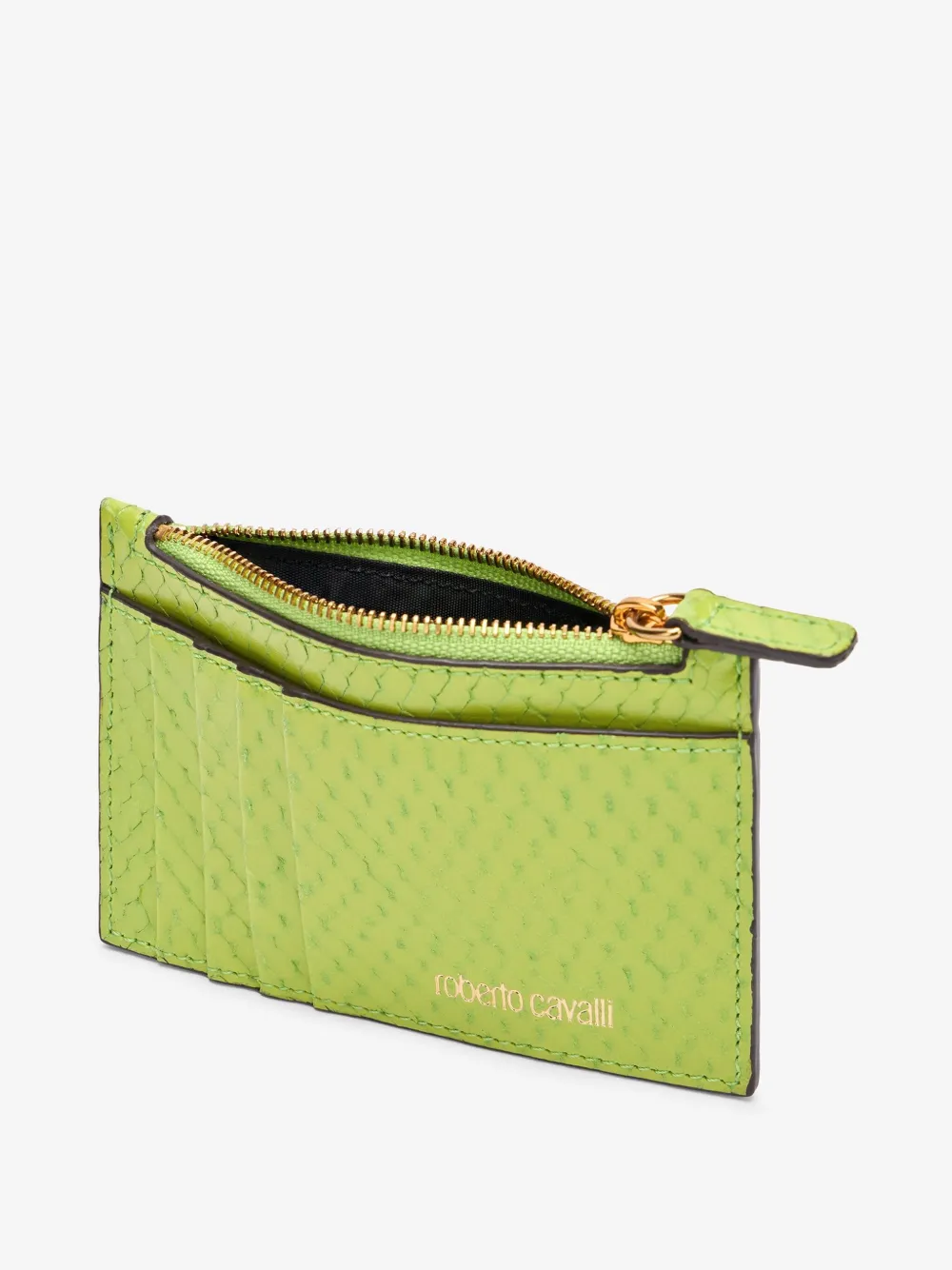 ROBERTO CAVALLI LEATHER CARDHOLDER