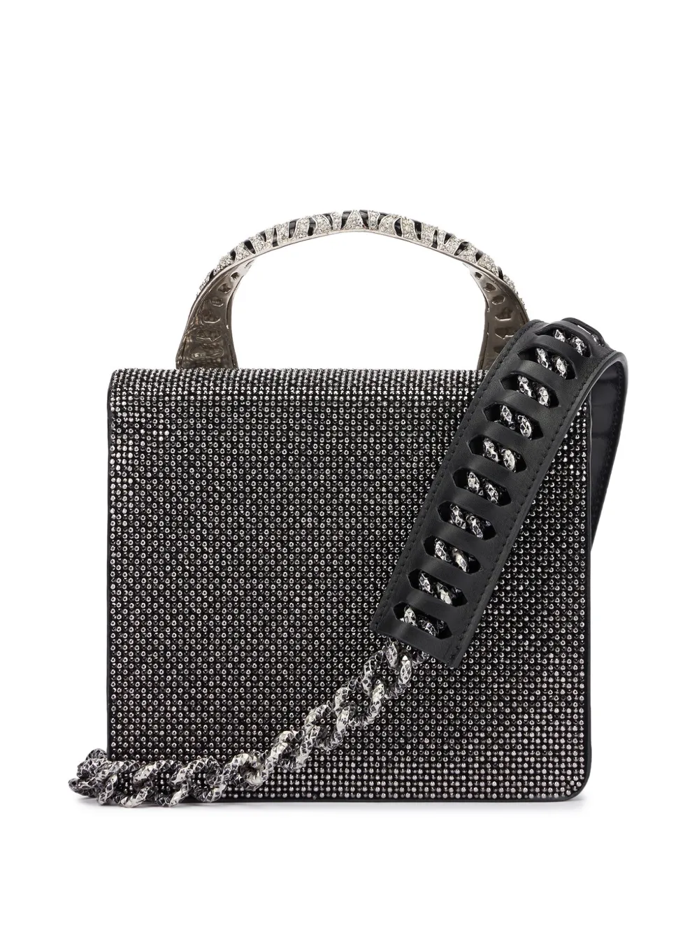  Roberto Cavalli Roar Mini Bag - Black 