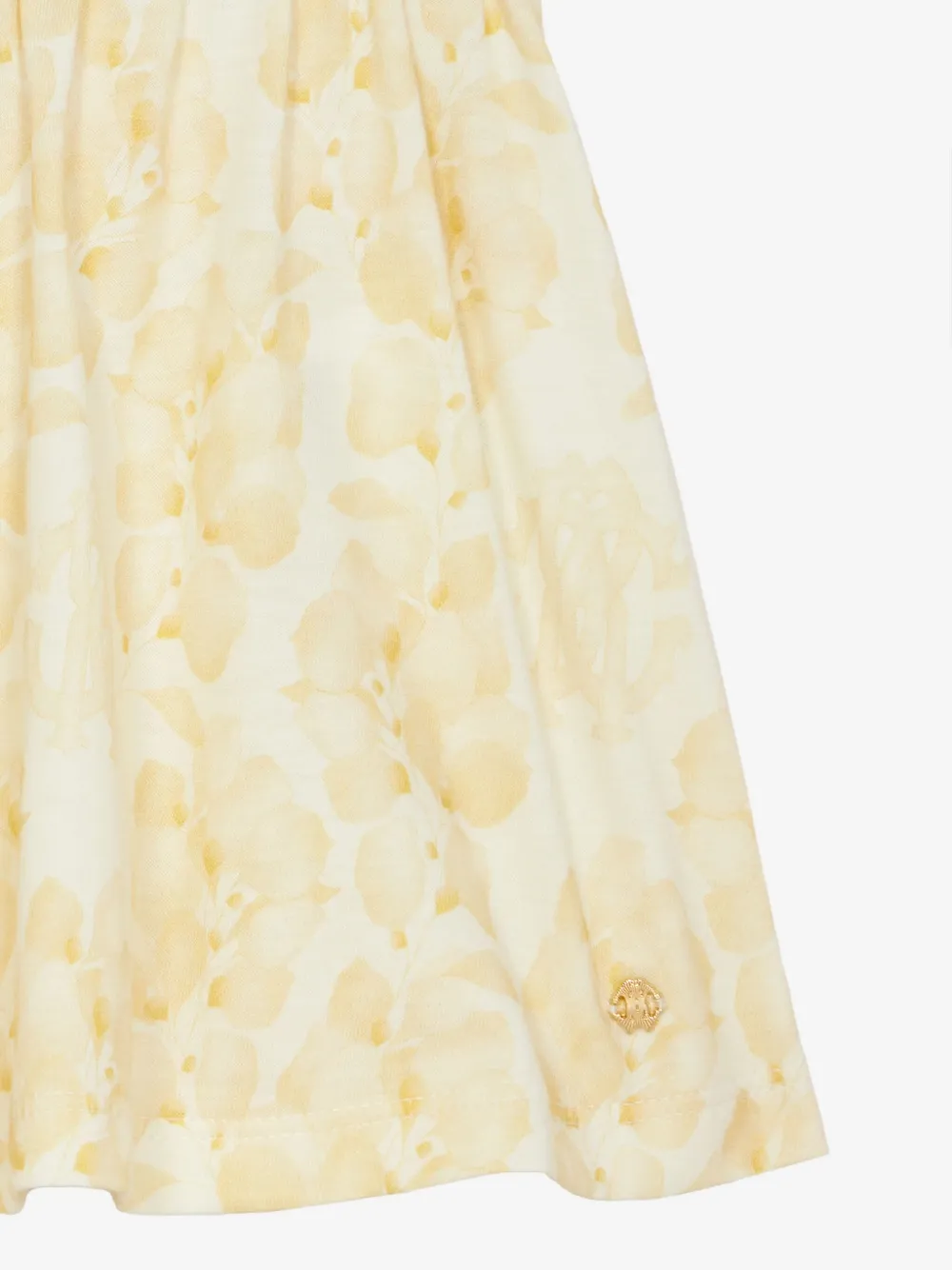 Roberto Cavalli Junior Jurk met logoprint Wit