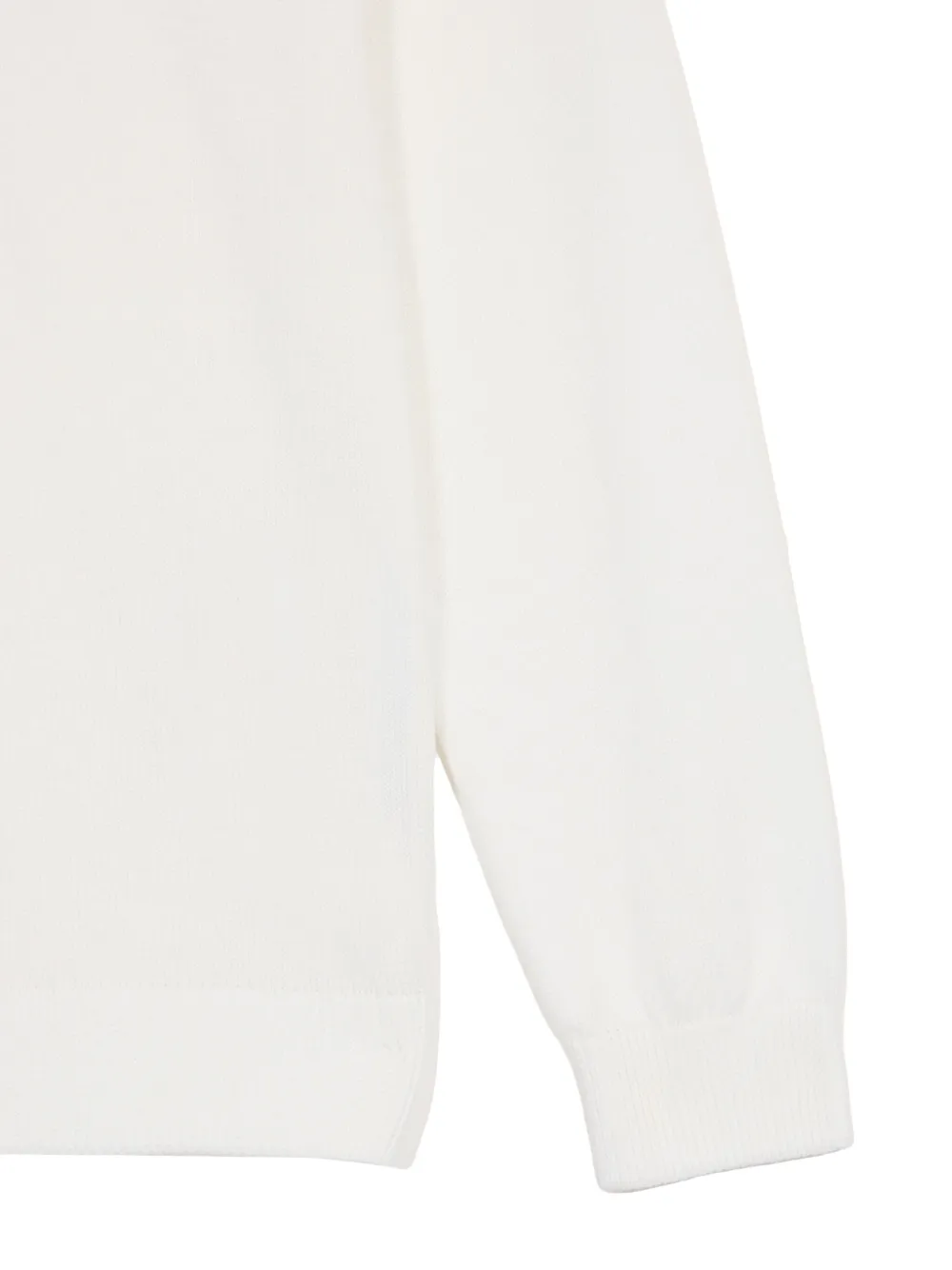 Roberto Cavalli Junior Sweater met logoprint Wit