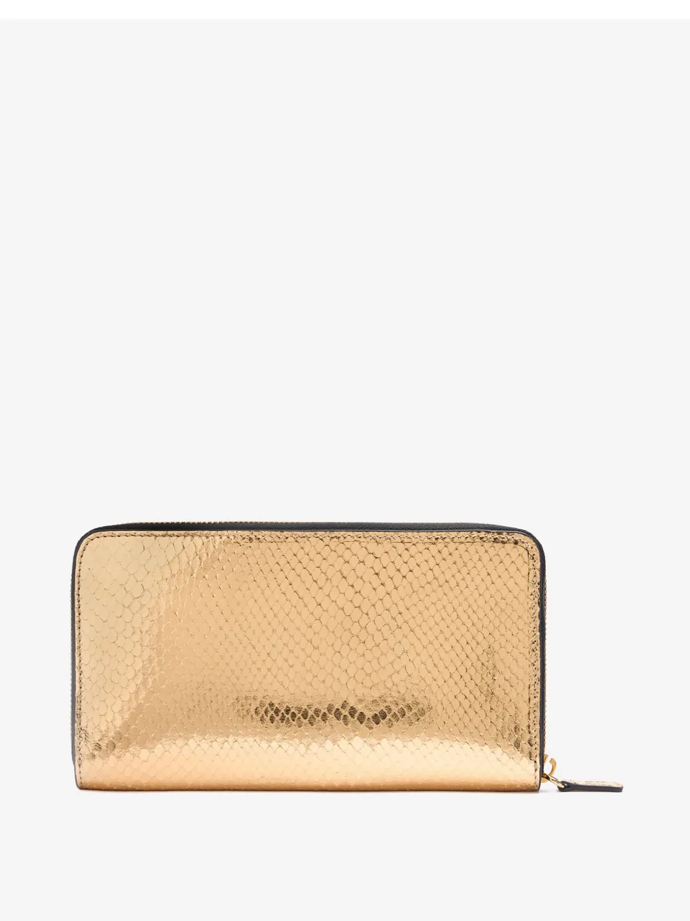 Roberto Cavalli Leren portemonnee Goud