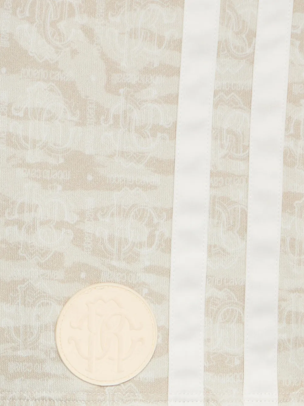 Roberto Cavalli Junior Shorts met abstract patroon Beige