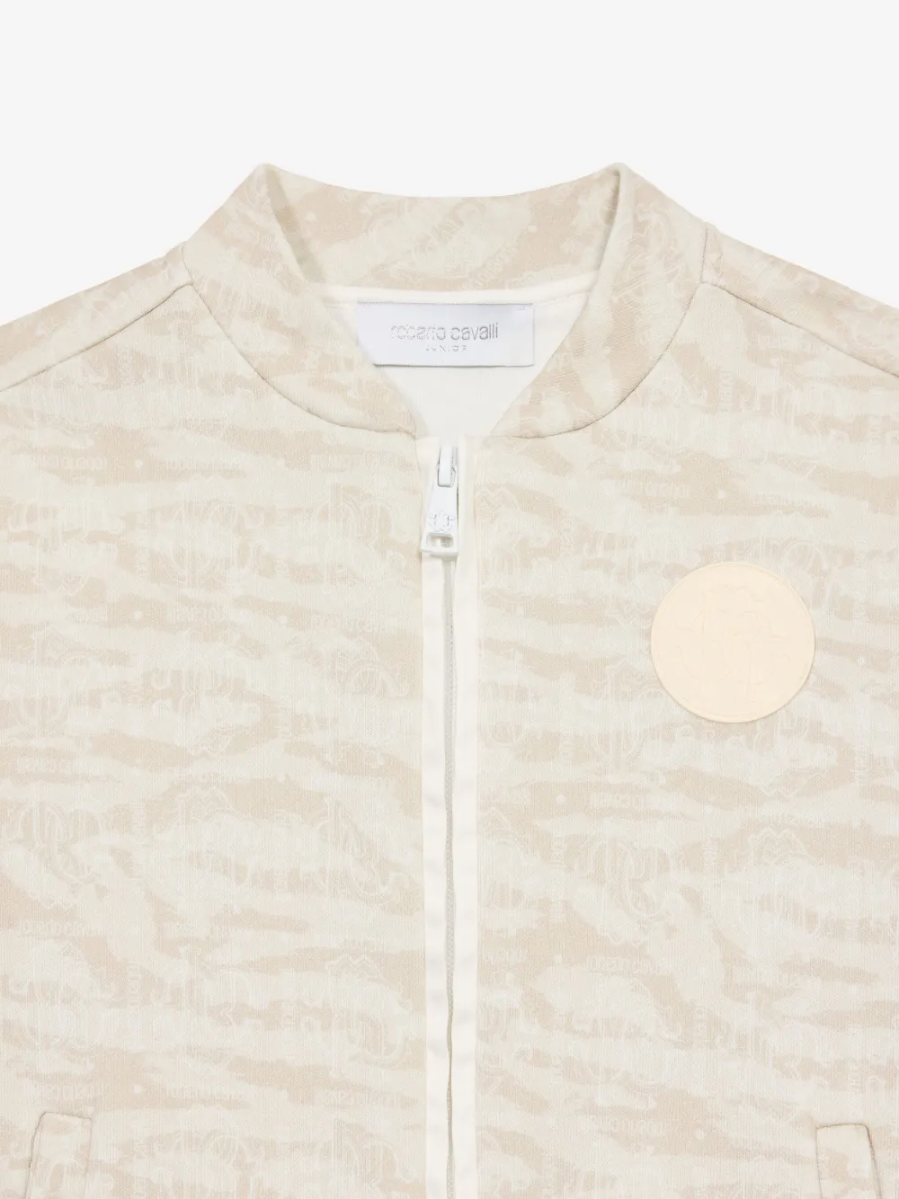 Roberto Cavalli Junior Katoenen trui Beige