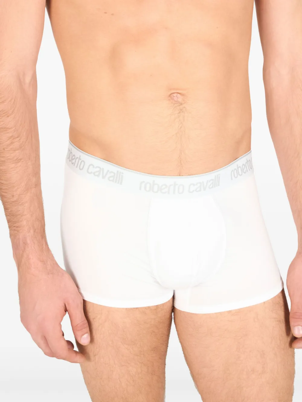 Roberto Cavalli Twee boxershorts met logoband ZE104