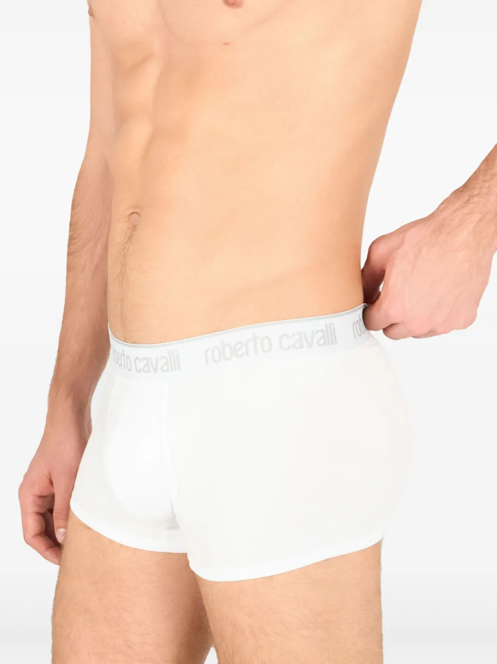 Roberto Cavalli Twee boxershorts met logoband ZE104