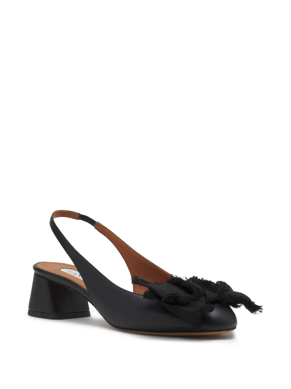 Lanvin leather pumps Black