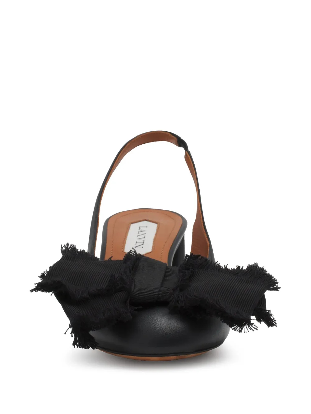 Lanvin leather pumps Black