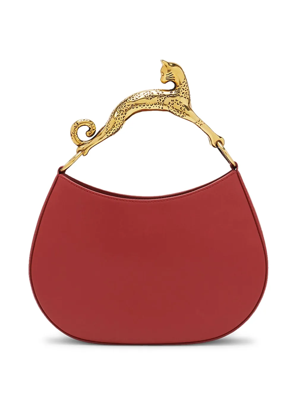 Lanvin Shopper met verfraaide handgreep Rood